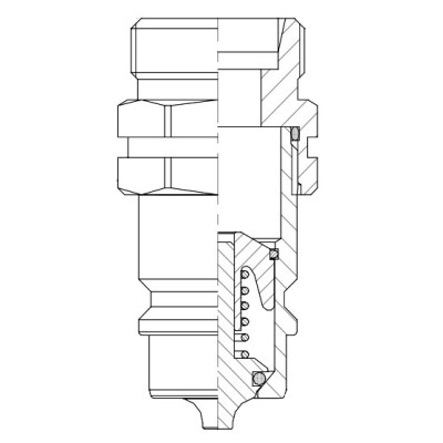 Macho Enchufe Rápido Push-Pull (mm)