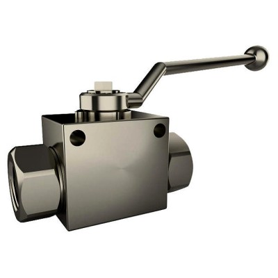 Válvula Con Taladros De Fijación 2 Vías