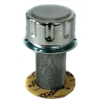 Tapón Llenado Metálico Brida Con Filtro 40M