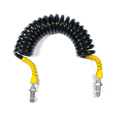 Espiral Semirremolque Poliamida Negra - Amarilla