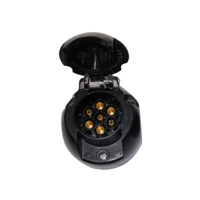 Base Eléctrica 7 Polos De 12v