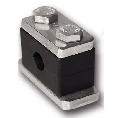 Abrazadera Simple Serie Pesada Negra