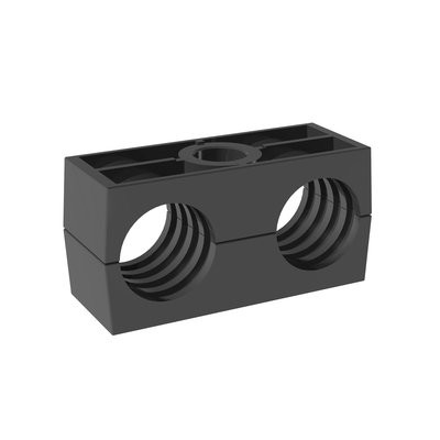 Cuerpo Abrazadera Doble Negra