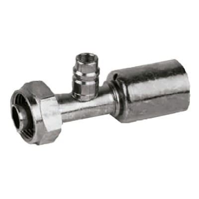 Rotalock Recto Con Válvula