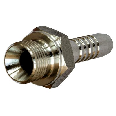 Macho Prensar Gas Inoxidable