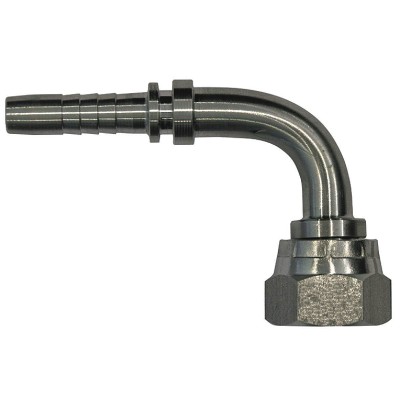 Codo 90º Prensar Gas Inoxidable