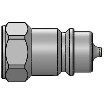 Macho Enchufe Rápido ISO Inoxidable AISI 316