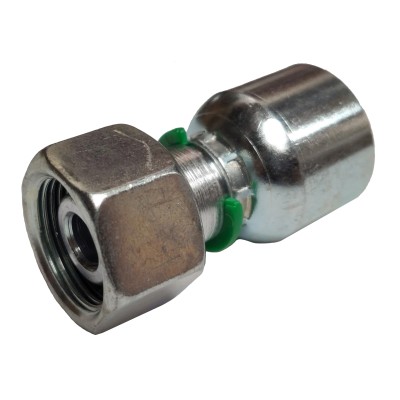 Hembra Recta Asiento Plano Preprensado