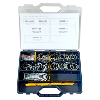 Surtido Arandelas Metalgoma 05 1/8 a 1"