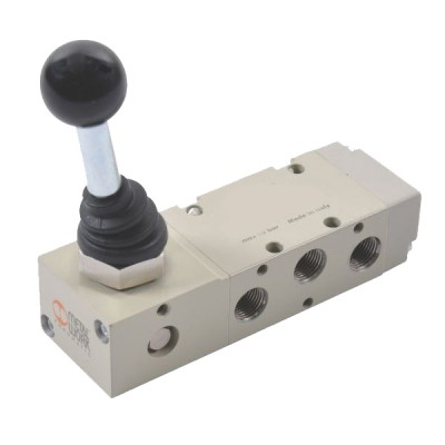 Válvula Neumática Manual Serie 70 MAV Palanca Angular 90º 5/2
