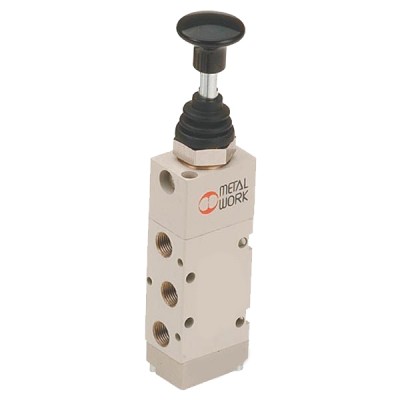 Válvula Neumática Manual Serie 70 MAV Tirador 3/2