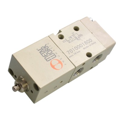 Válvula Neumática Manual Serie 70 MAV Puntal Servo Pilotado 3/2 Panel