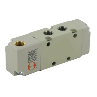 Válvula Neumática Serie 70 PNV Resorte Mecánico Monoestable 5/2