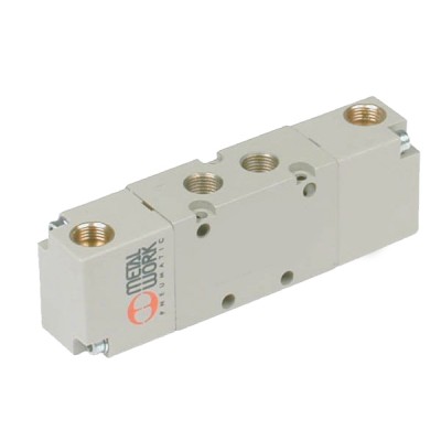 Válvula Neumática Serie 70 PNV Resorte Mecánico Biestable 5/2