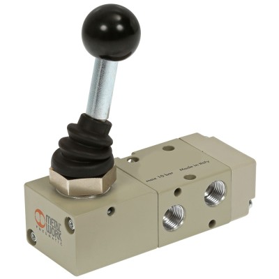 Válvula Neumática Manual Serie 70 MAV Palanca Angular 90º 3/2