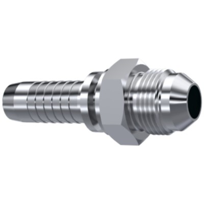 Macho Prensar JIC Inoxidable