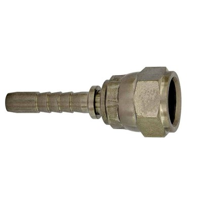 Hembra Recta Prensar JIC Inoxidable