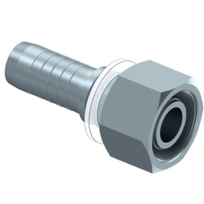 Hembra Recta Prensar 24º Serie S (mm)