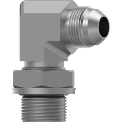 Codo 90º Macho JIC 37º- Macho BSP Orientable