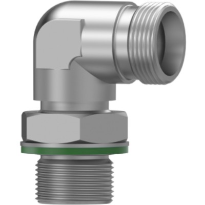 Codo 90º Macho BSP Orientable