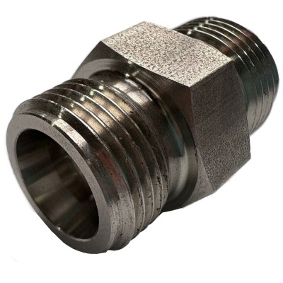 Adaptador Macho - Macho Inoxidable