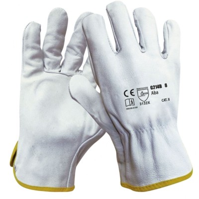 Guante Piel Blanca Estandar