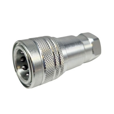 Hembra Enchufe Rápido Serie ISO-A Con Presión