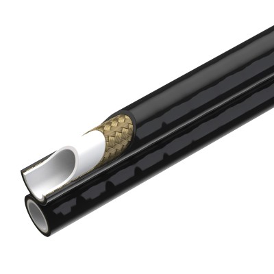 Tubería Elastómero 1 Malla Acero Bitubo