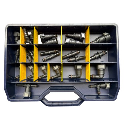 Surtido de Emergencia Racores Combustible Plástico SAE J2044 · SAE J2045